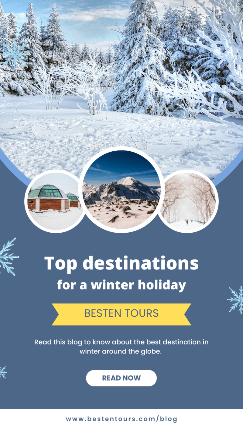 Best Destinations for Holidays in Winters